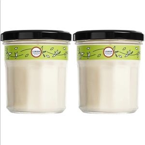 2 x Mrs. Meyer's Soy Aromatherapy Candle, Lemon Verbena, 7.2 oz- Pack of 2